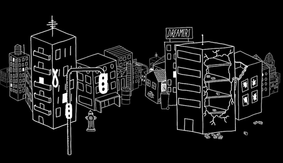 Illustration pour Avec « Hoping » et son clip animé, le duo The YD prend un départ canon