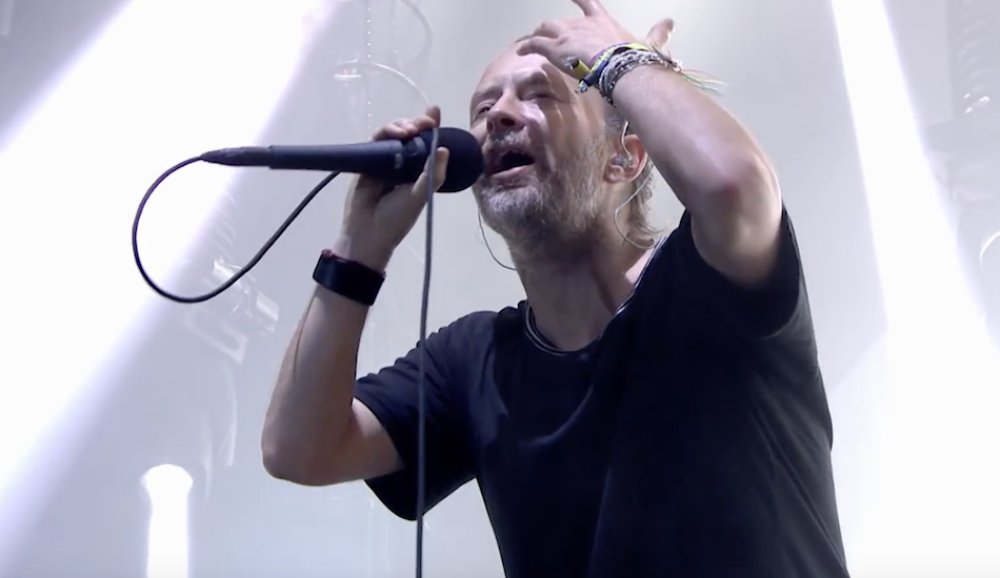 Illustration pour À voir&nbsp;: Radiohead interprète « Creep » à Glastonbury