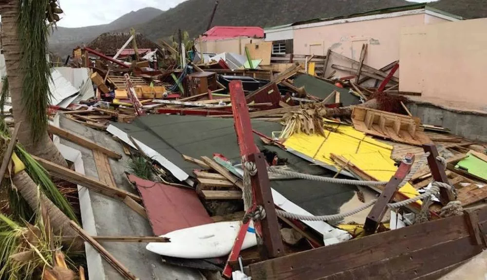 Illustration pour Le SXM Festival vient de lancer un appel aux dons pour venir en aide à Saint-Martin à la suite de l&rsquo;ouragan Irma