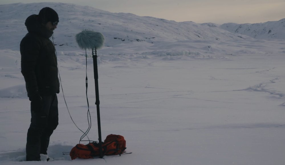 Illustration pour A voir&nbsp;: découvrez la banquise où Molécule a enregistré son nouvel album  « -22.7°C »