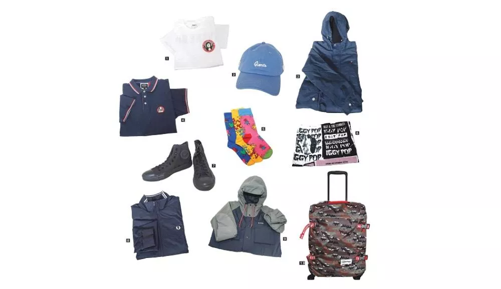 Illustration pour Concours shopping Tsugi 110&nbsp;: tee-shirt Obey, chaussettes Keith Haring et veste Columbia à gagner !