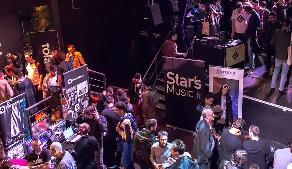 Illustration pour Molécule sera à la Machine du Moulin Rouge pour Space In Faders, le Salon de la production électronique