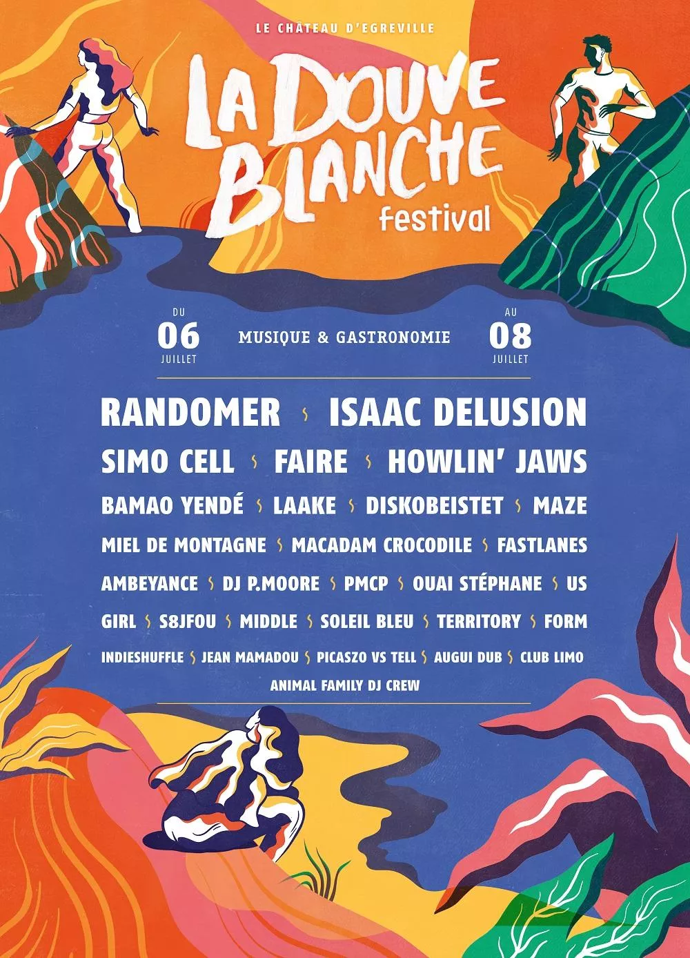 Illustration pour douve blanche programmation 2018