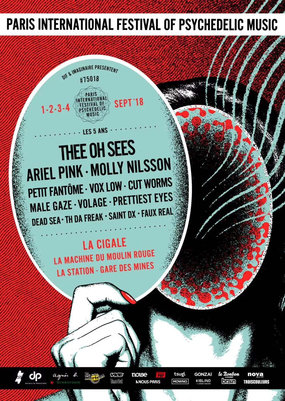 Illustration pour Affiche 2018