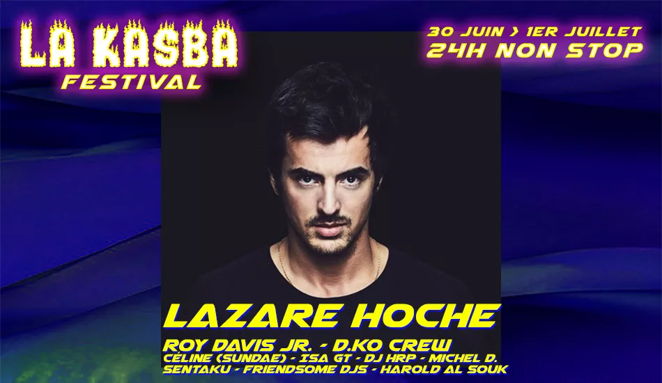 Illustration pour Chameaux, house et tentes berbères à La Kasba Festival