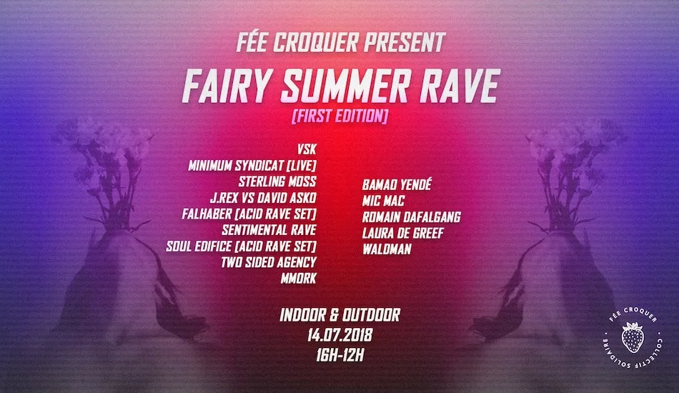 Illustration pour « Fairy Summer Rave », la Fête Nationale version Fée Croquer