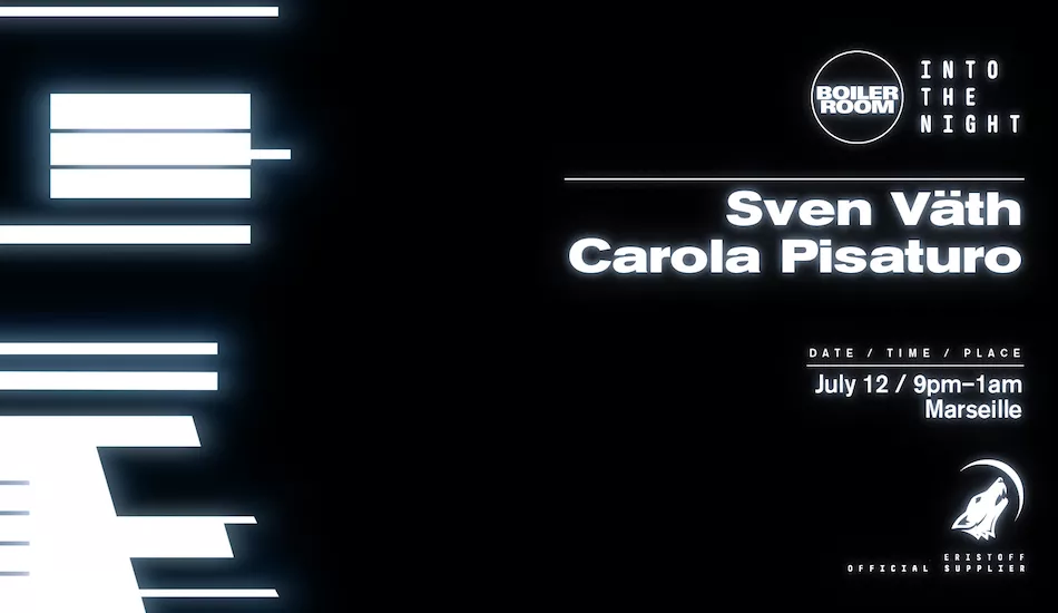 Illustration pour Boiler Room&nbsp;: soirée mystère jeudi à Marseille avec Sven Väth et Carola Pisaturo