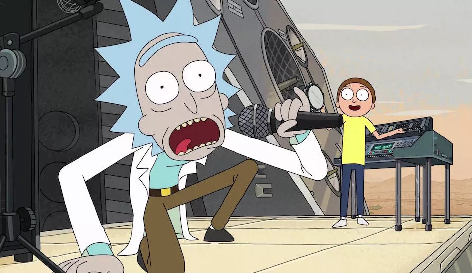 Illustration pour La BO de Rick et Morty dans un double-album à la rentrée !