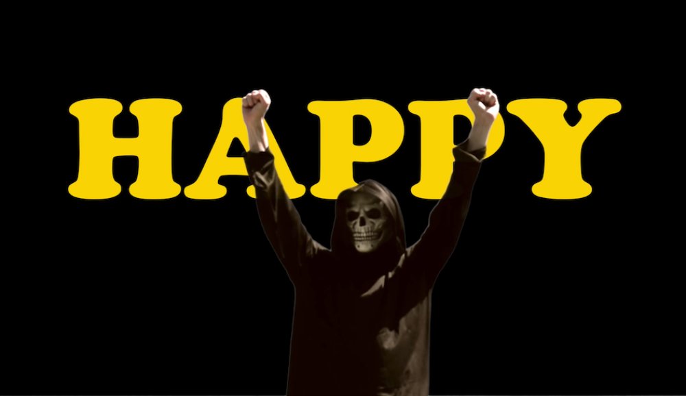 Illustration pour Exclu&nbsp;: BirdPen et la mort flirtent avec les écrans dans le clip « Oh So Happy »