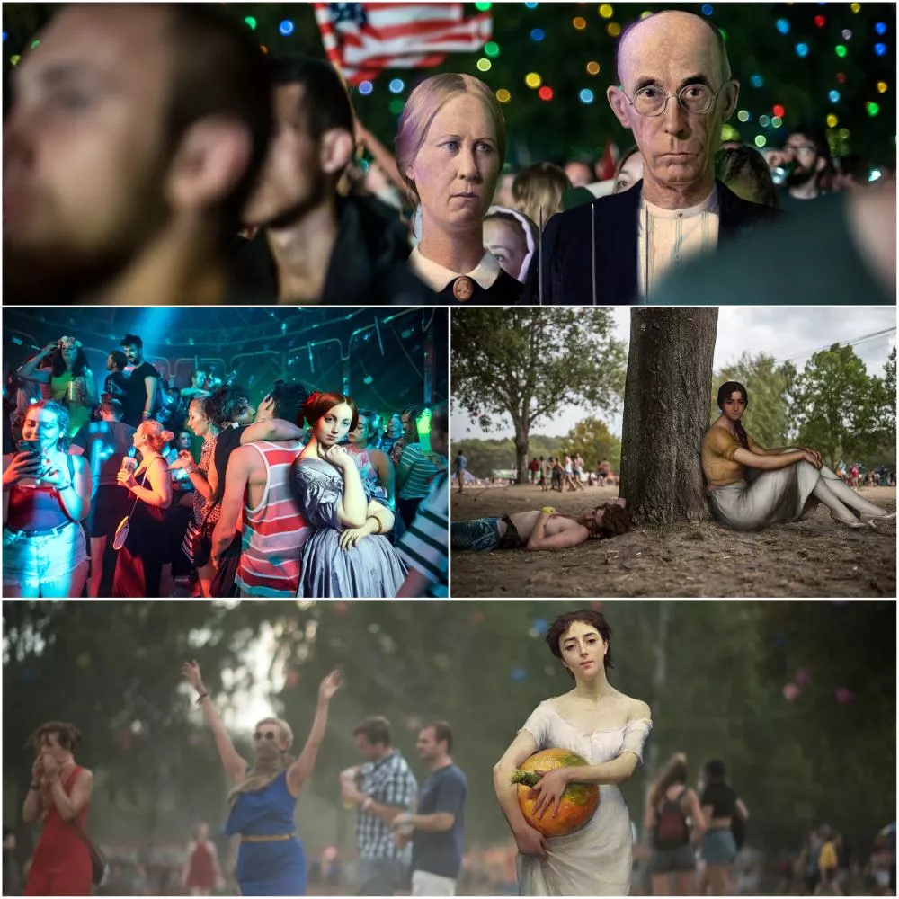 Illustration pour Peintures