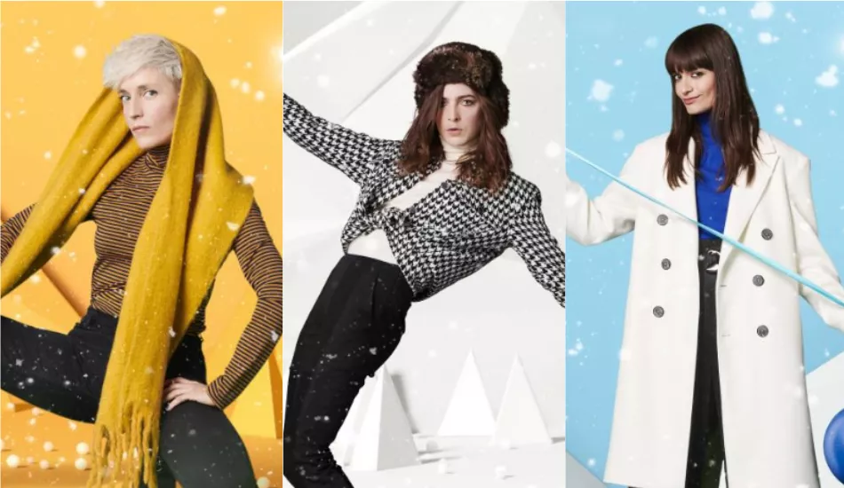 Illustration pour « Le Grand Noël »&nbsp;: Jeanne Added, Her, Clara Luciani et Flavien Berger dans une compil au pied du sapin