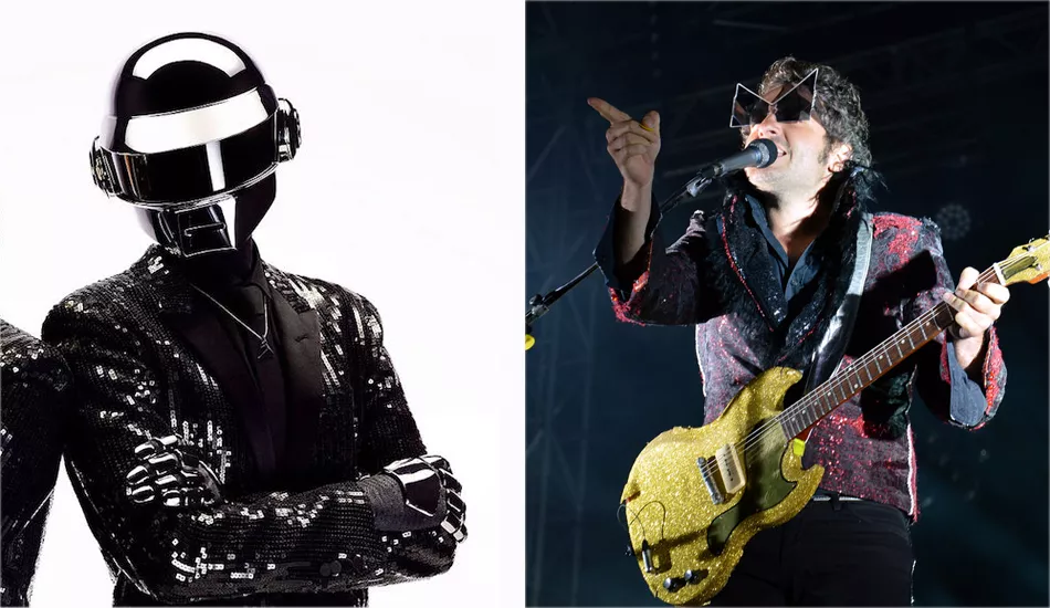 Illustration pour Thomas Bangalter a co-produit un titre avec Matthieu Chedid