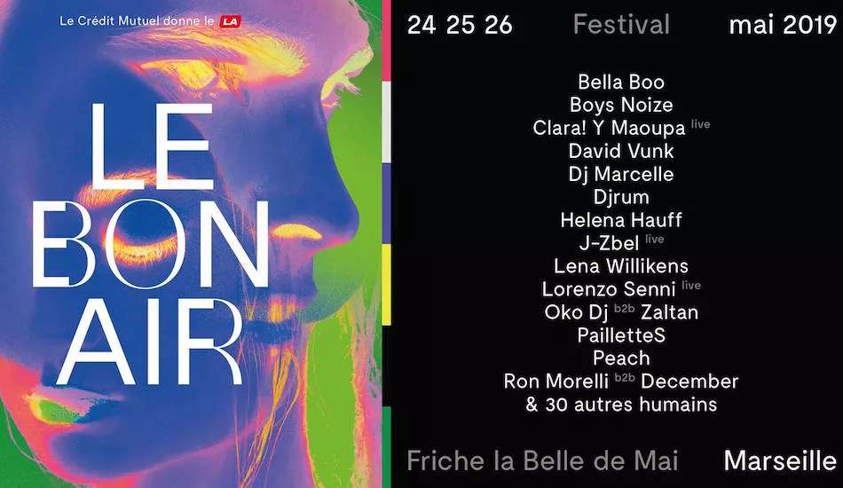 Illustration pour Helena Hauff, Boys Noize, Ron Morelli&nbsp;: Le festival Le Bon Air dévoile les 14 premiers noms de sa programmation