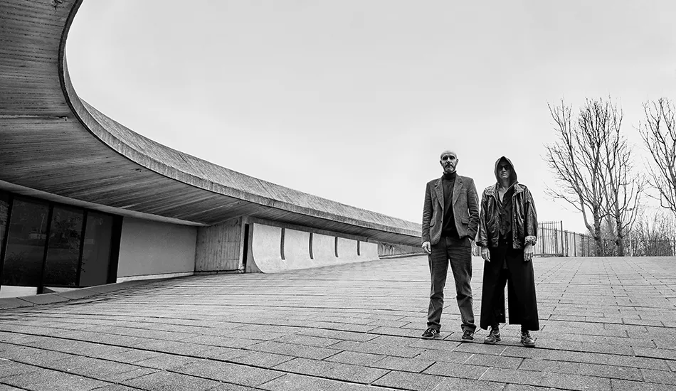 Illustration pour « Traum und Existenz », le premier album de Kompromat (Vitalic x Rebeka Warrior)