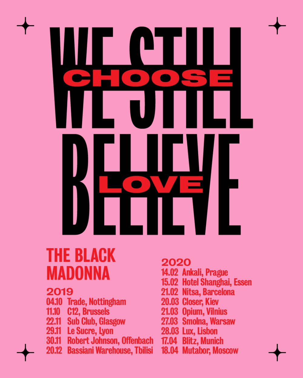 Illustration pour We Still Believe Tour