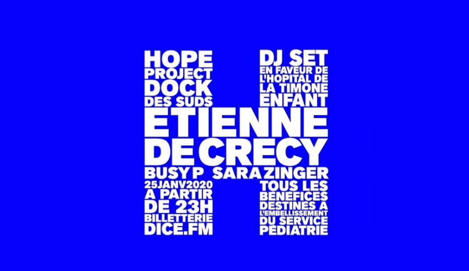 Illustration pour Tsugi Daily&nbsp;: Étienne de Crécy et d&rsquo;autres artistes lèvent des fonds pour rénover le service pédiatrie d&rsquo;un hôpital