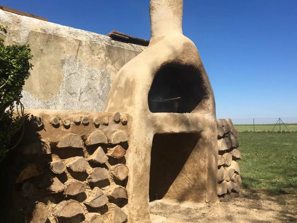 Illustration pour Four à pizza