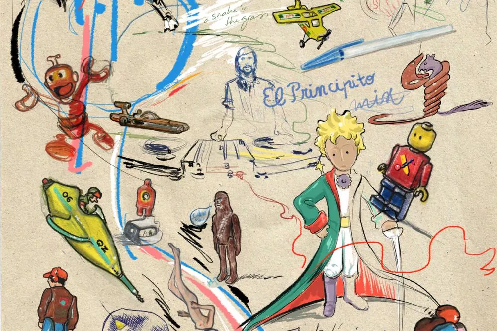 Illustration pour Pedro Winter (Ed Banger) a crée une BO électronique du livre audio Le Petit Prince