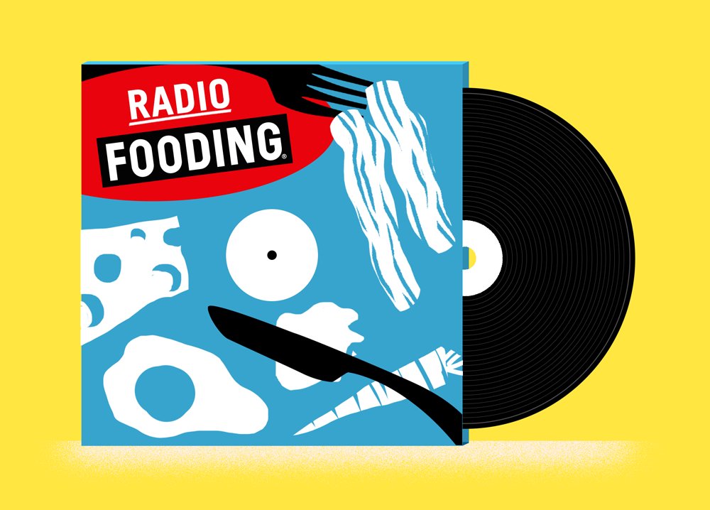 Illustration pour Radio-Fooding_illustration_KV_V10