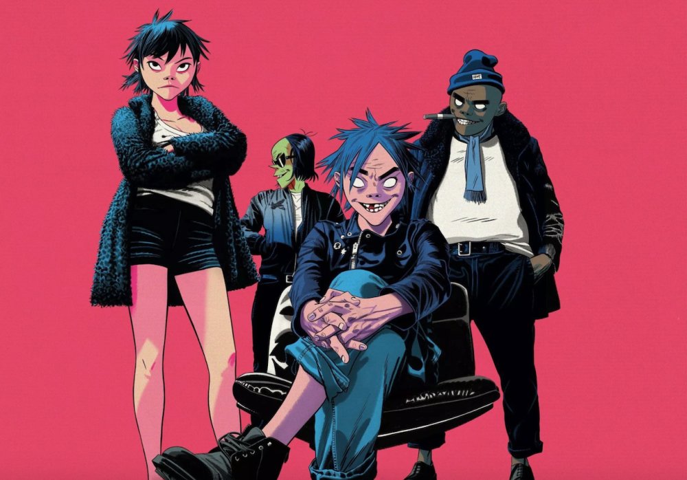 Illustration pour gorillaz-the-now-now-stream