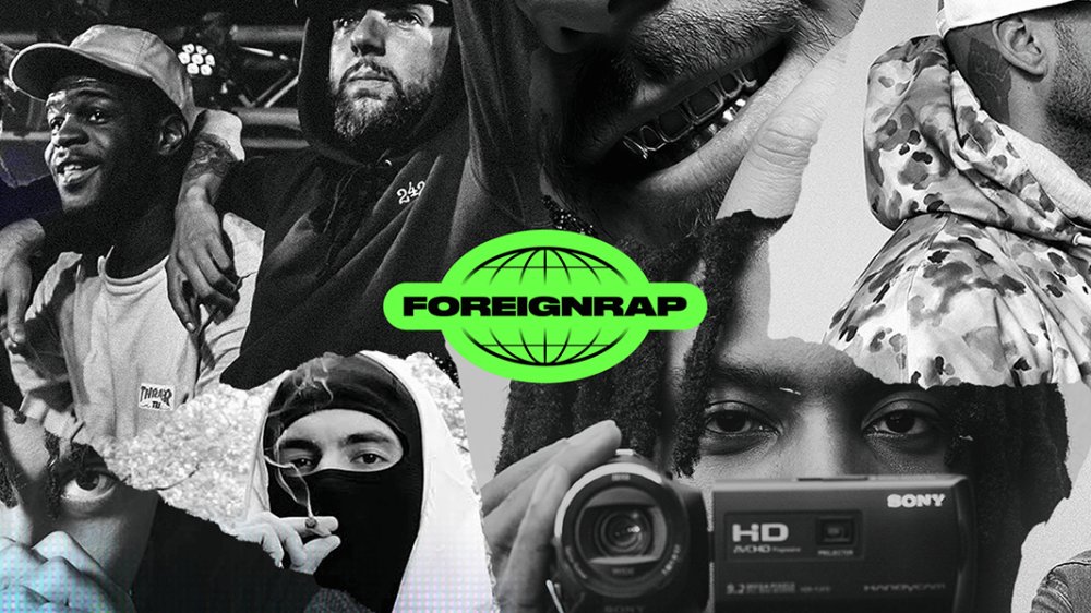 Illustration pour foreignrap