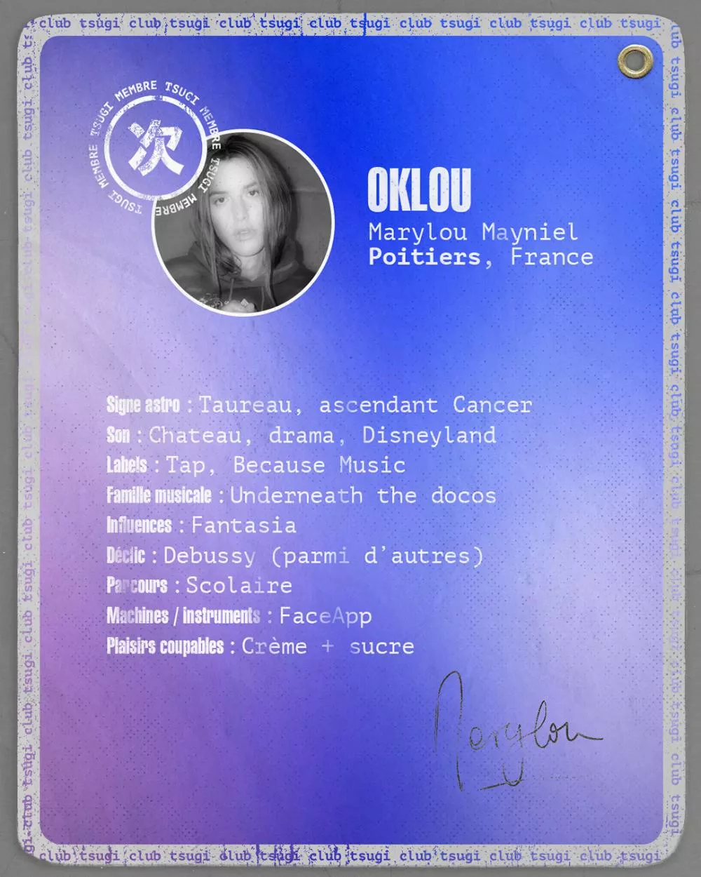 Illustration pour OKLOU