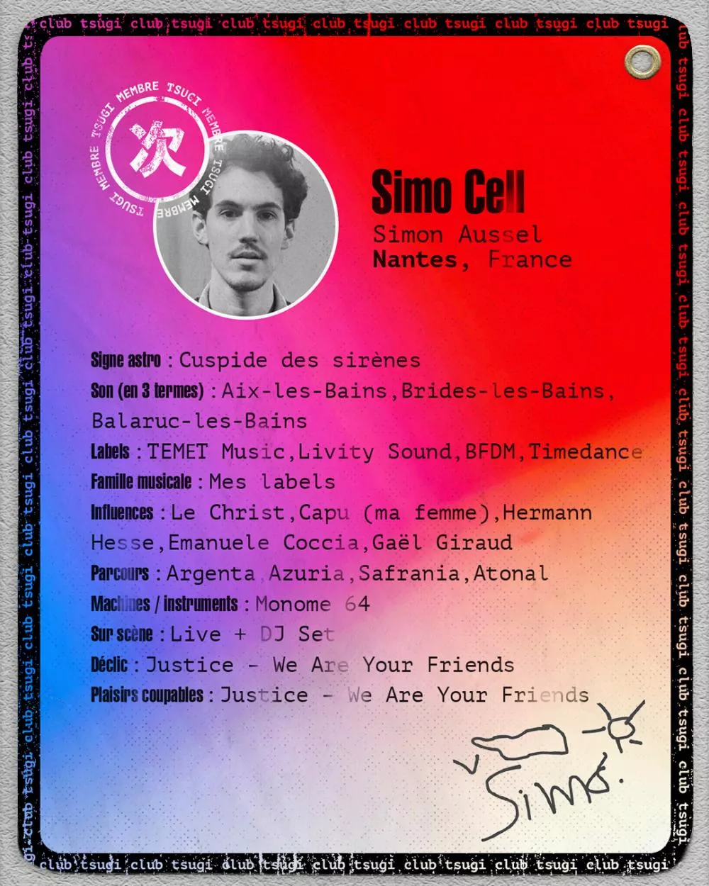 Illustration pour SIMO CELL