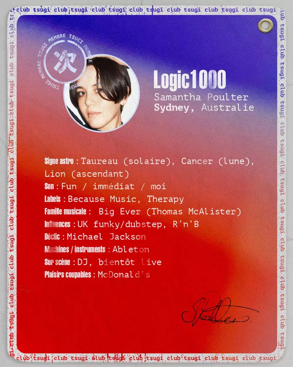 Illustration pour CARTE TSUGI_logic