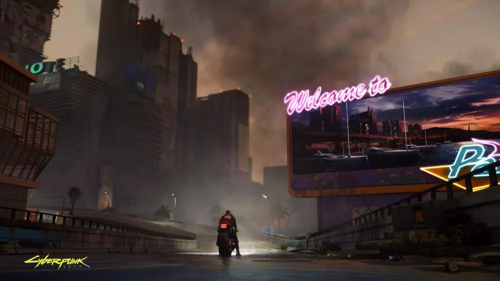 Illustration pour Cyberpunk2077-Welcome_to_Paradise-RGB-en