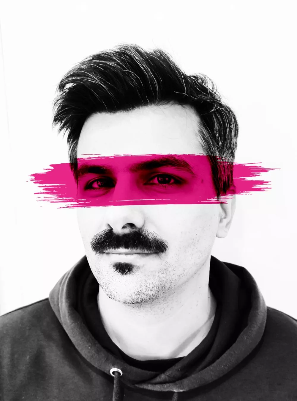 Illustration pour captain mustache