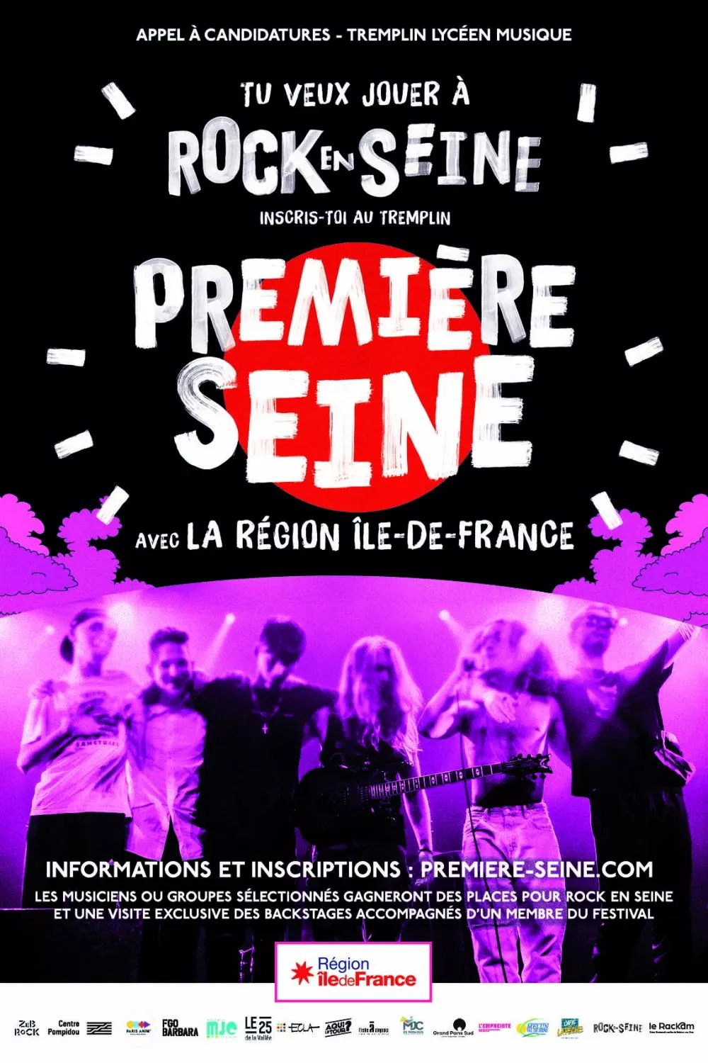 Illustration pour PREMIERE SEINE 2022 72dpi