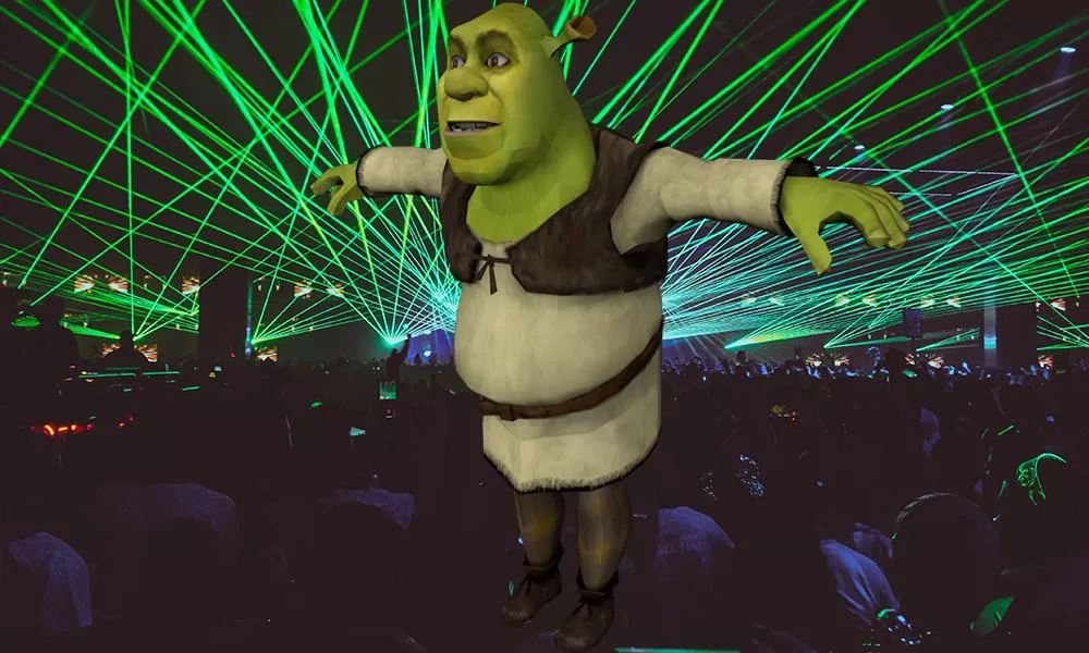 Illustration pour Des raves basées sur Shrek vont avoir lieu dans tous les États-Unis