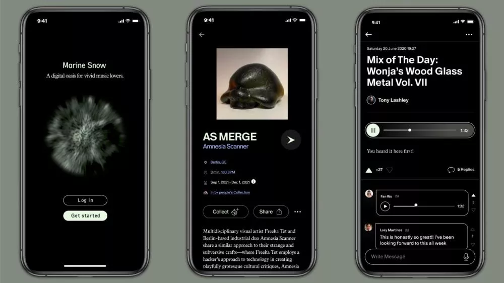 plateforme Marine Snow