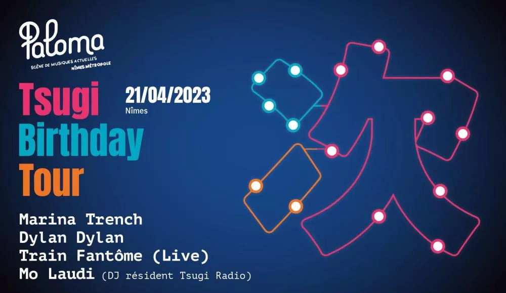 marina trench Tsugi Birthday Tour Nîmes