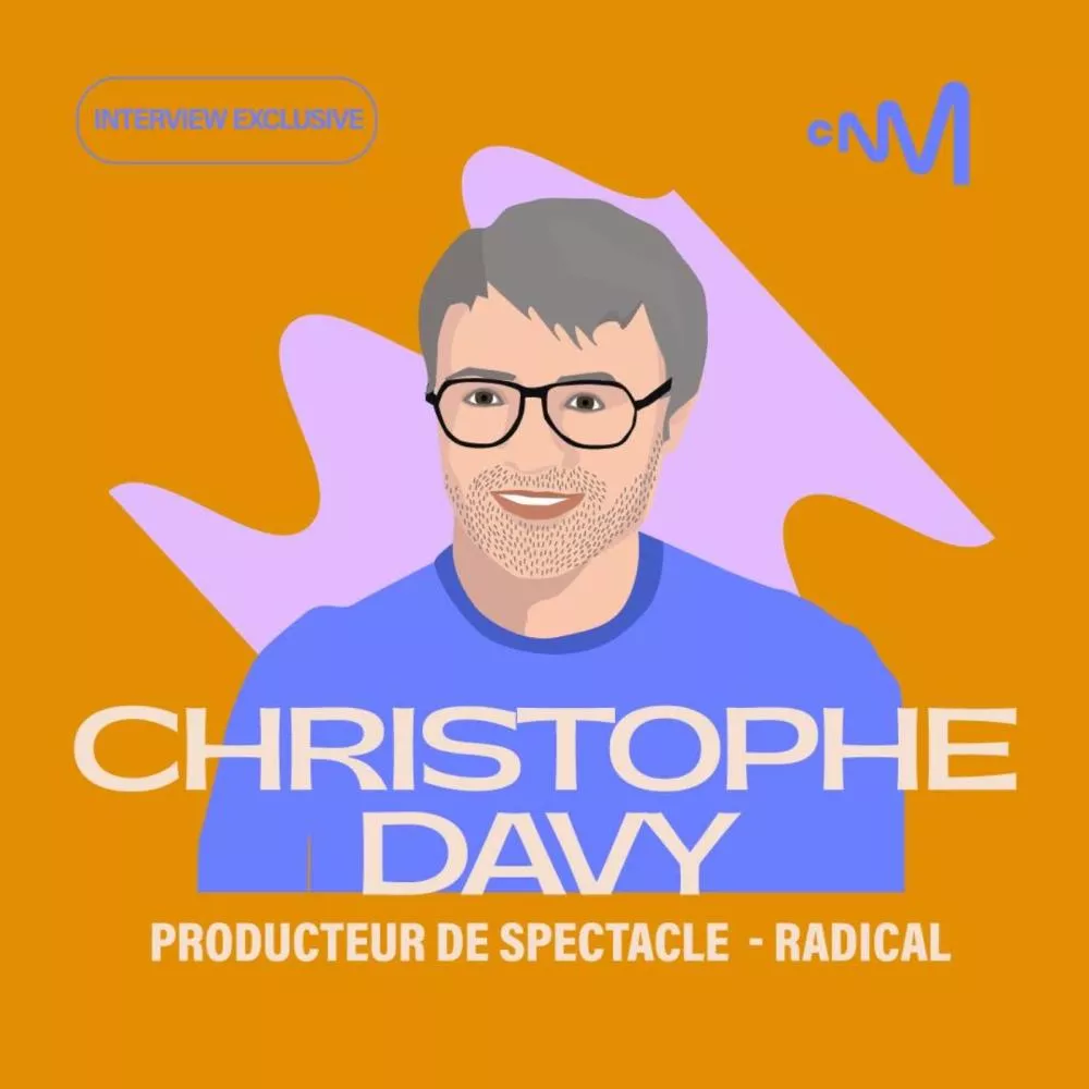 Illustration pour Christophe Davy « Import-export de groupes de rock » – un podcast du Centre national de la musique