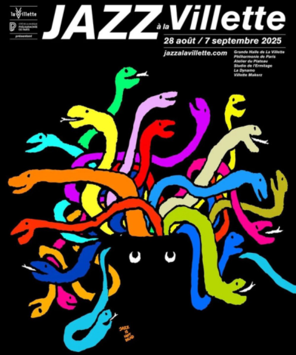 Affiche 2025 © Jazz à la Villette