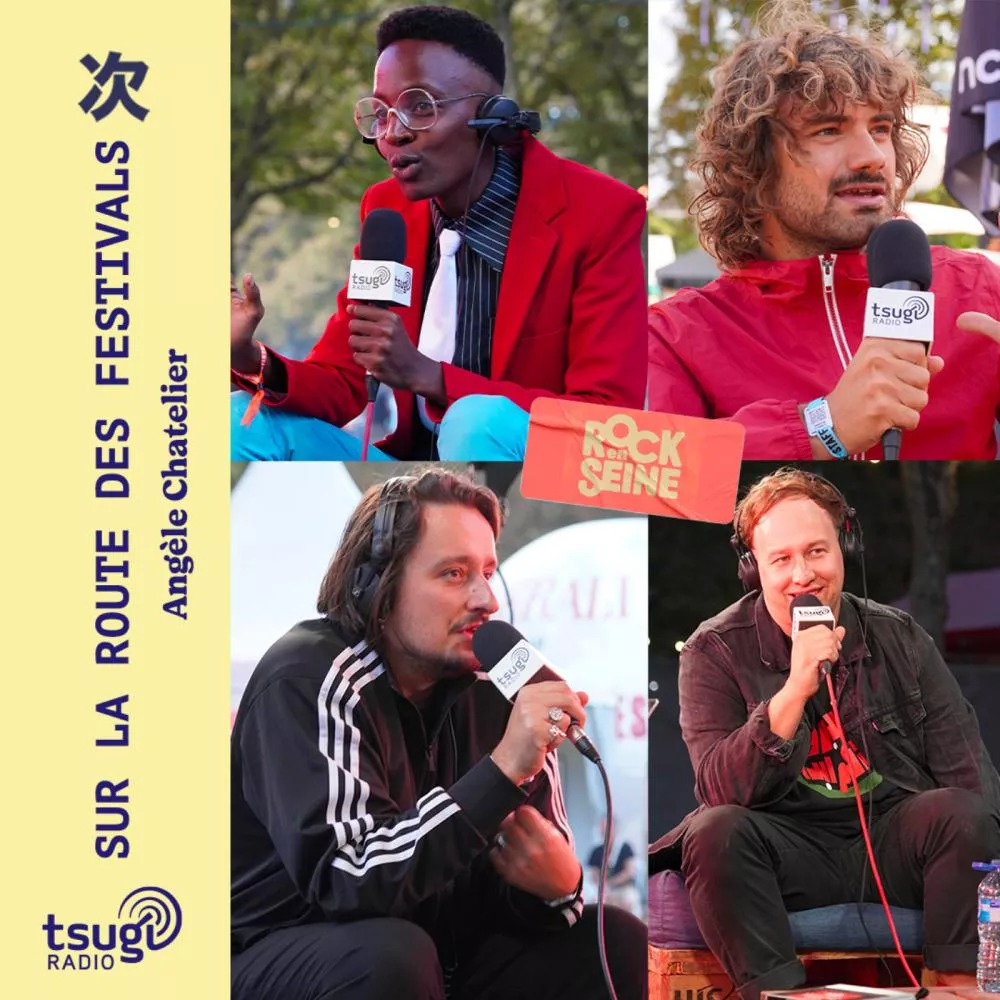 Rock en Seine avec Kabeaushé, Last Train, Théa, Pamela, Gildaa et Andéol