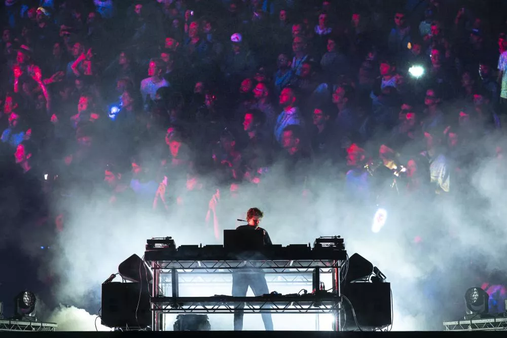 Jamie XX au Cabaret Vert 2025 © Florent Mayolet