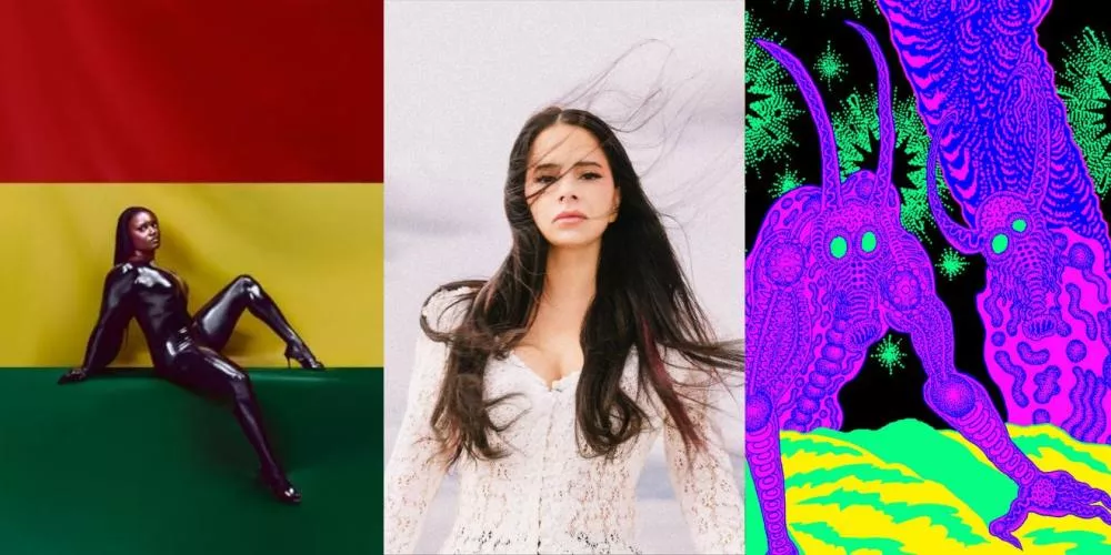 Pochette de Black Star © Amaarae | Pochette de Volver © Sofia Kourtesis | Pochette de Abomination Revealed At Last © Osees