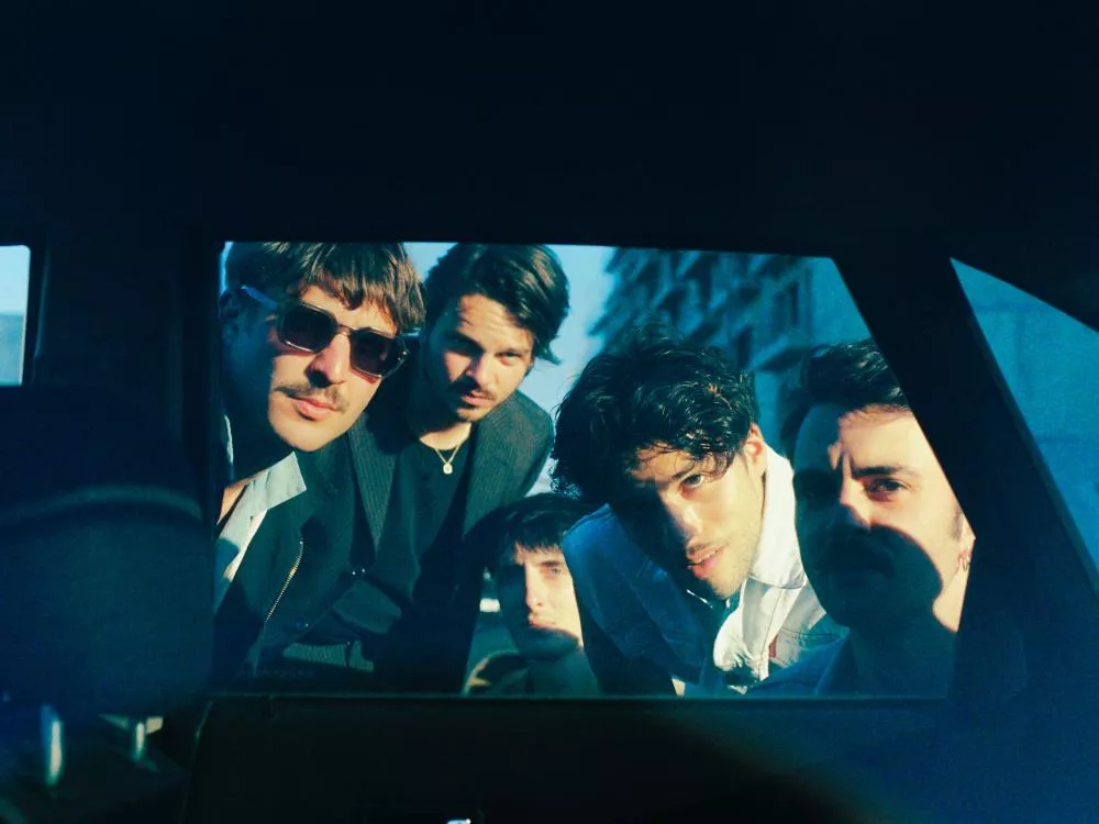 De gauche à droite : Lucas Benmahammed, Clément Le Goff, Guilherm Frenod, Tiago Ribeiro, Louis Kuipers © Evan Lunven