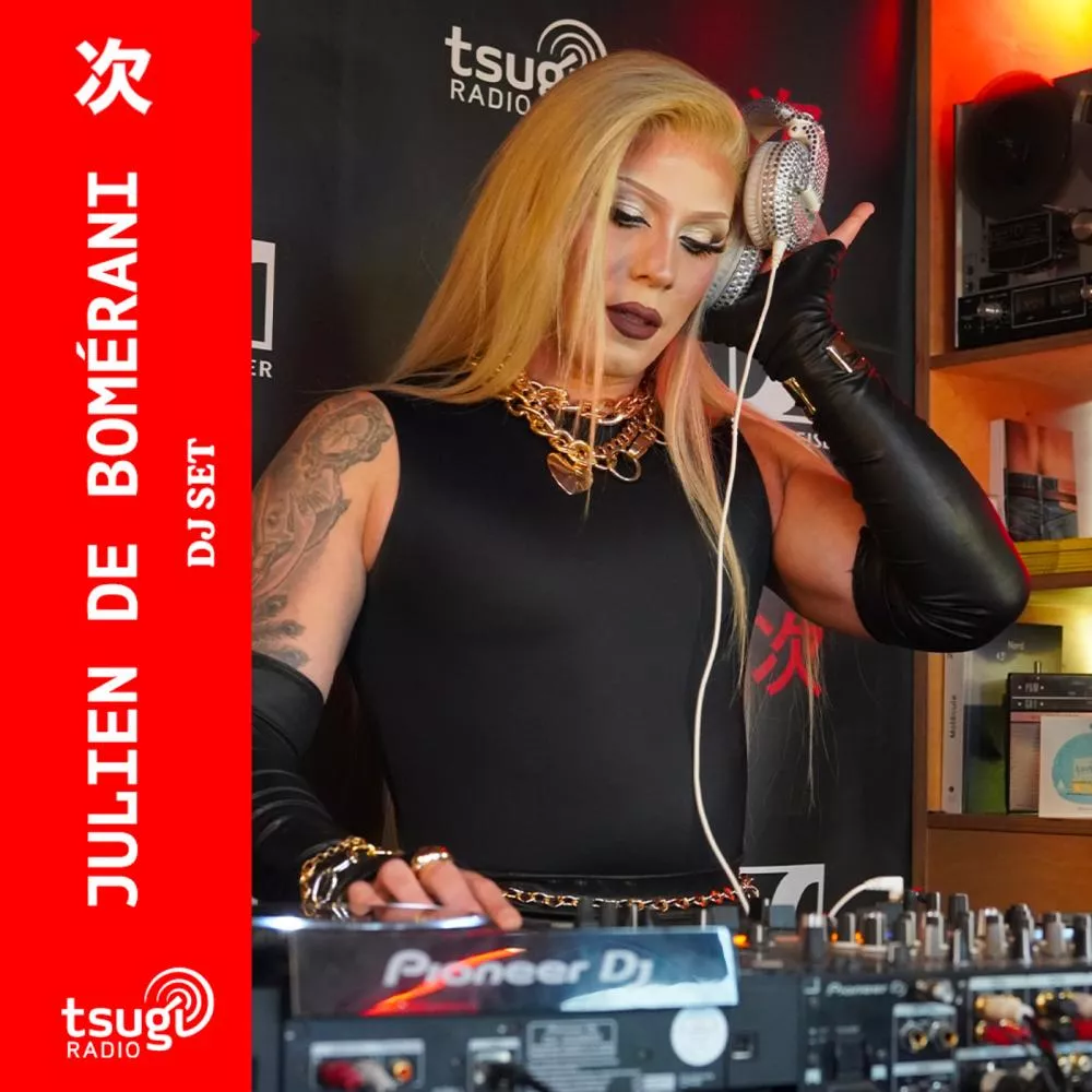 Illustration pour Julien de Bomérani · DJ SET · Octobre 2025