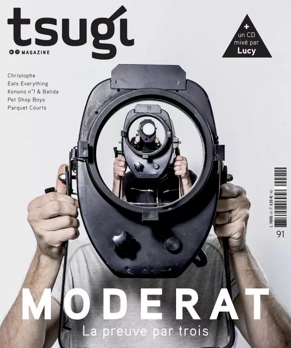 Illustration pour Moderat en couverture du Tsugi 91, en kiosque le 9 avril