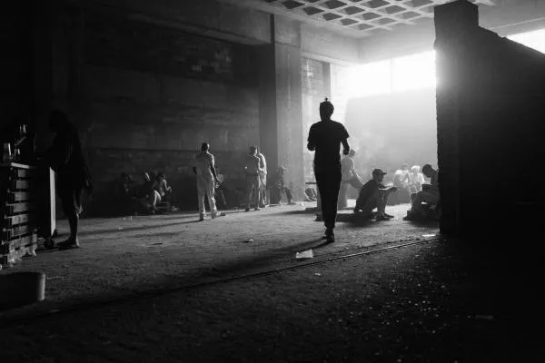 Illustration pour Jacob Khrist expose la nuit au Péripate