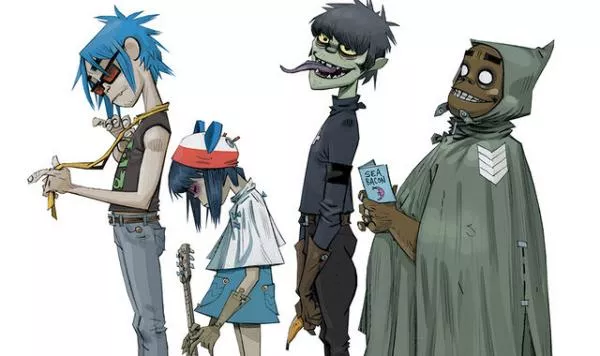 Illustration pour Damon Albarn adore le nouvel album de Gorillaz
