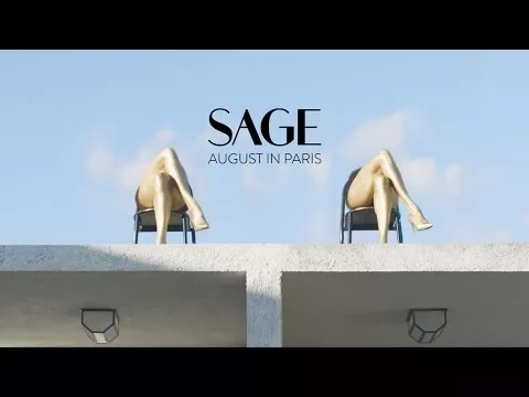 Illustration pour Surréalisme et jambes en l&rsquo;air&nbsp;: Sage dévoile « August In Paris »