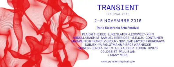 Illustration pour Transient Festival annonce sa programmation