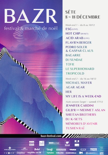 Illustration pour Le festival Bazr de Sète annonce sa programmation