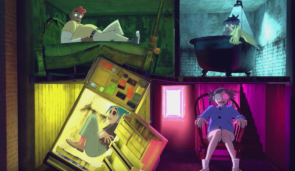 Illustration pour En écoute&nbsp;: quatre nouveaux morceaux de Gorillaz