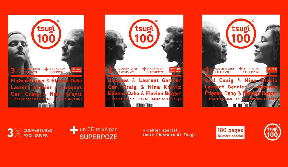 Illustration pour Le numéro 100 de Tsugi sort aujourd&rsquo;hui en kiosque !