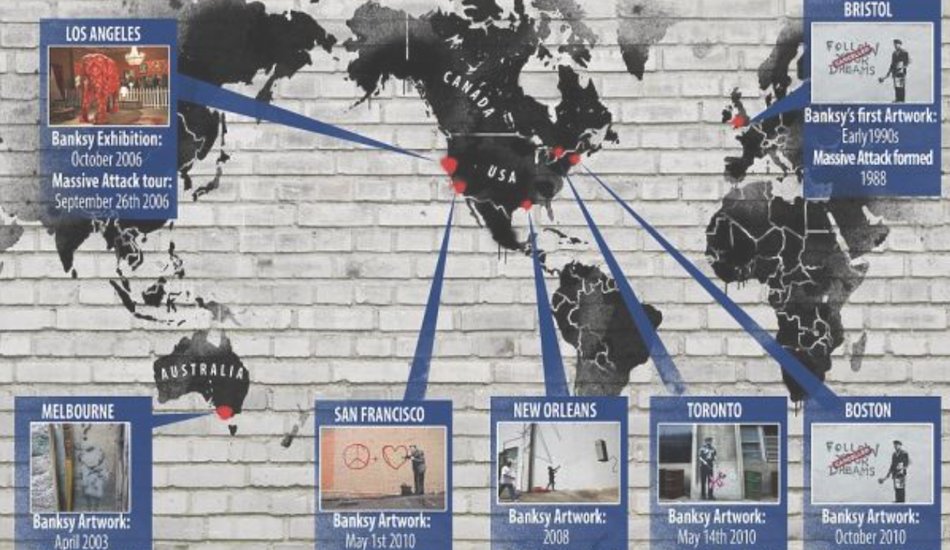 Illustration pour Selon Goldie, Banksy serait bien Robert Del Naja de Massive Attack